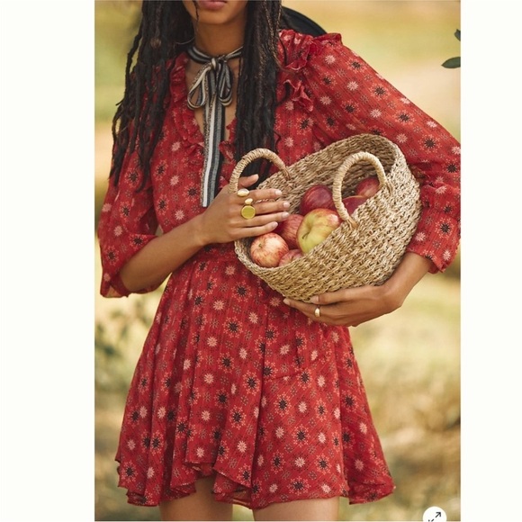 Anthropologie MISA Los Angeles Veruka Dress in Maravi Dots - Picture 2 of 13